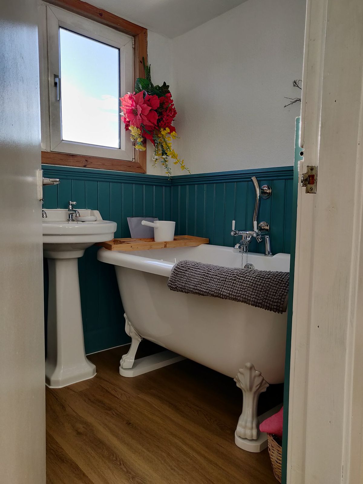 The bathroom