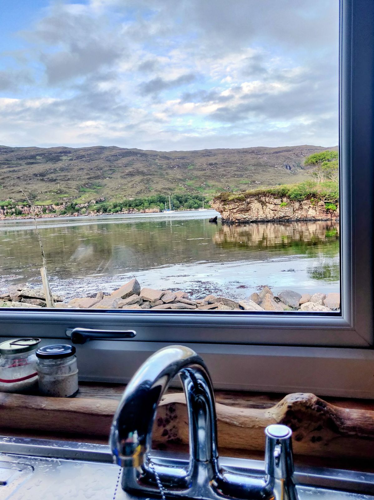 A window over the bay